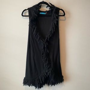 ALICE + OLIVIA Black Vest